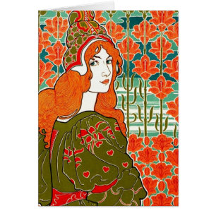 ~ Jane de Nouveau del arte de Louis Juan Rhead