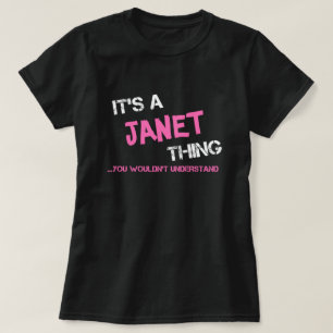 Janet cosa que no entenderías de la camiseta