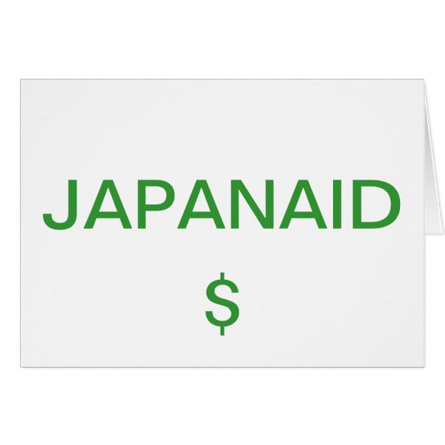 JAPANAID (Anverso (Horizontal))
