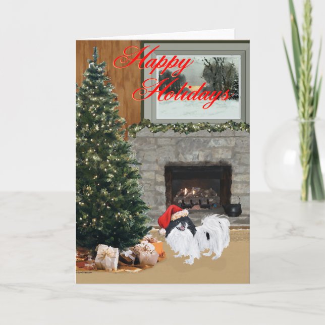 Japanese Chin Navidad (Anverso)