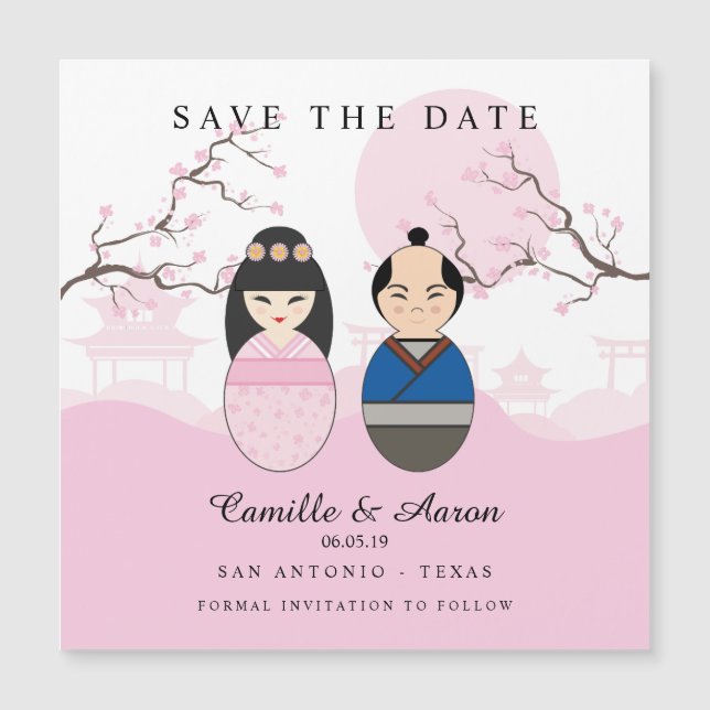 Japanese Couple Design For Wedding (Anverso)