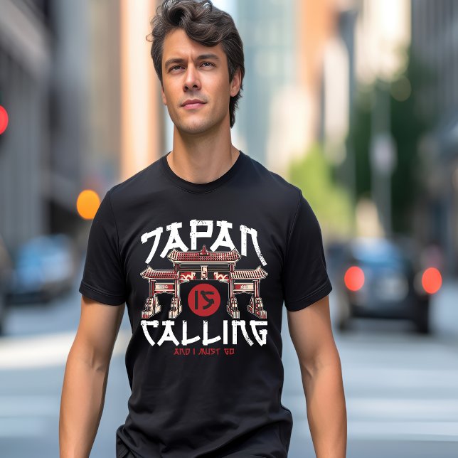 Japón está llamando camiseta (Subido por el creador)