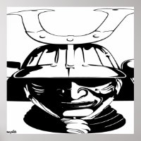 Japón: Posters de arte de guerreros de Samurai jap