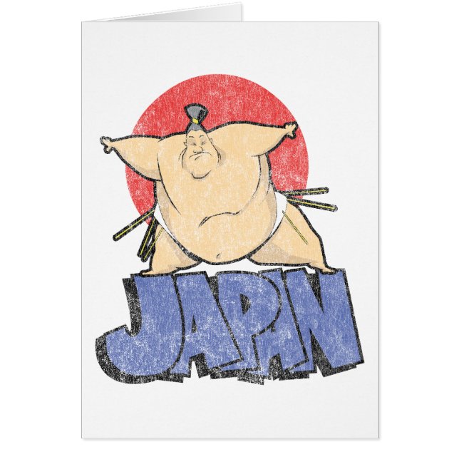 Japón Sumo Vintage (Frente)