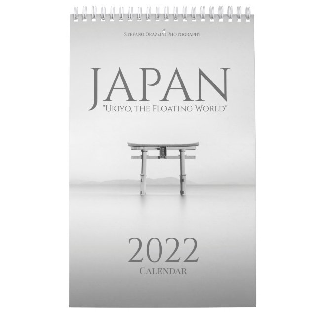 Japón. Ukiyo, el calendario mundial flotante 2022 (Tapa)