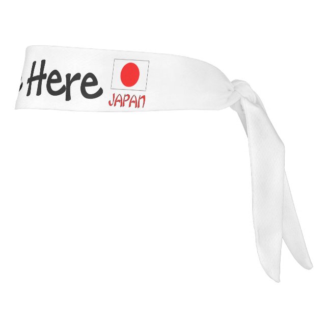 Japón y la bandera japonesa con tu nombre atan cab (Girar 90)