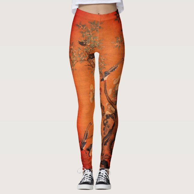 JAPONÉS BIRD Leggings (Anverso)