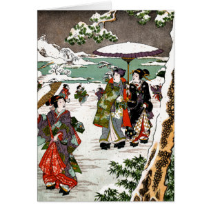 Japonés Snowscape
