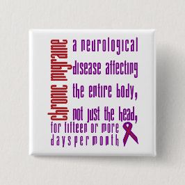 Jaqueca crónica - botón de la enfermedad