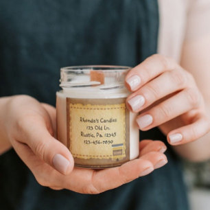 Jar Candle Pegatina