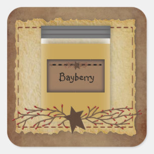 Jar Candle Personalizado Scent Pegatina