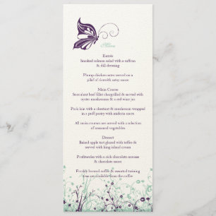 Jardín 9 de la mariposa del ~ del menú