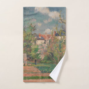 Jardín a plena luz del sol, Camille PIssarro, 1876