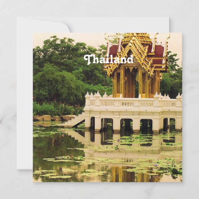 Jardín Acuático de Tailandia (Anverso)