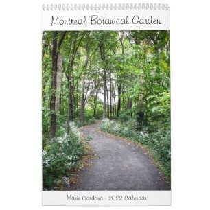 Jardín Botánico de Montreal - Calendario 2022