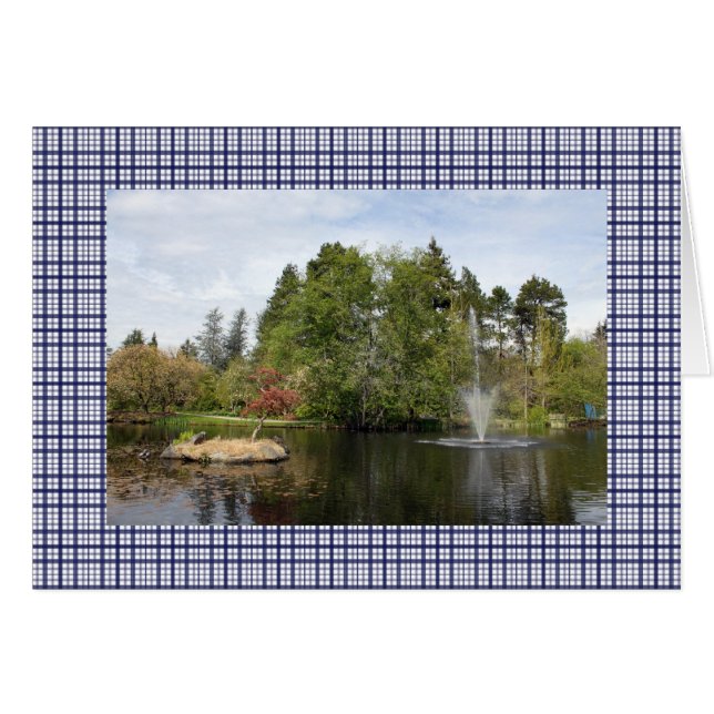 jardín botánico y palmeras 2 (Anverso (Horizontal))