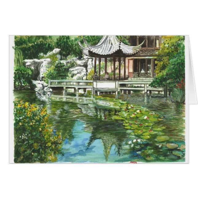 Jardín chino en Portland (Anverso (Horizontal))