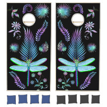 Jardín con encanto tropical botánico