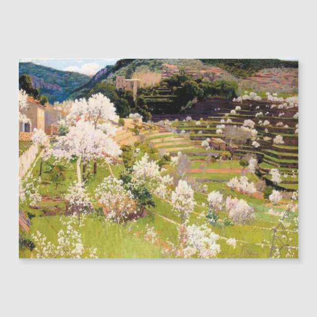 Jardín con terraza en Mallorca (Anverso)