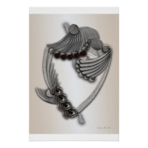 "Jardín contaminado" Poster brillante