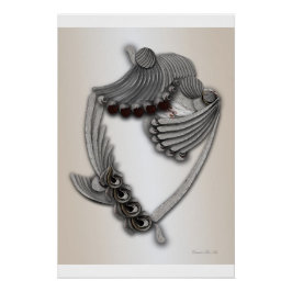 "Jardín contaminado" Poster brillante