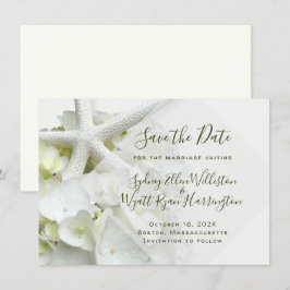 Jardín costero Salven la Invitación Boda de fecha