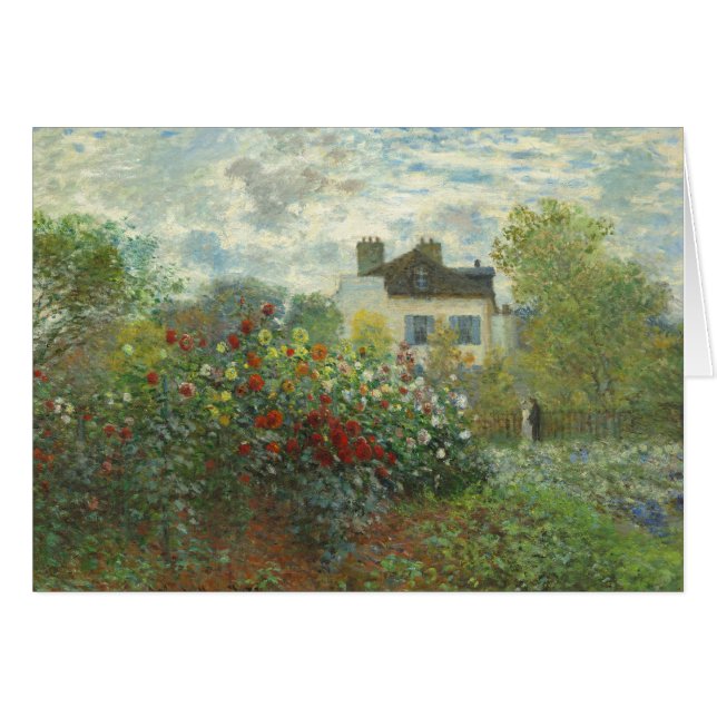 Jardín de artistas monet en pintura argentina (Anverso (Horizontal))