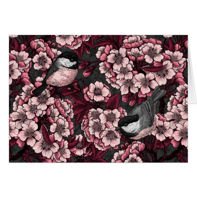 Jardín de cerezas nocturnas (Anverso (Horizontal))