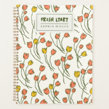 Jardín de cuaderno de bocetos moderno personal | P