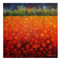 Jardín de Cyndi - Impresión de lienzo