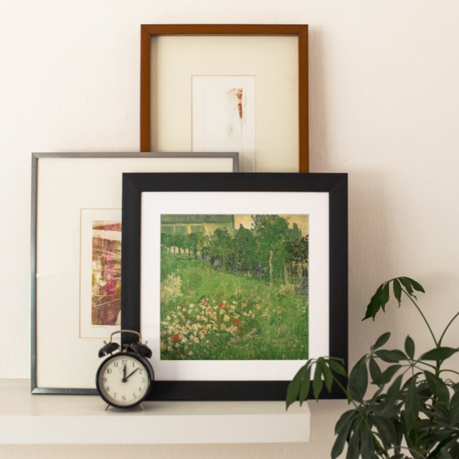 Jardín de Daubigny por Vincent van Gogh, Arte de é (Subido por el creador)