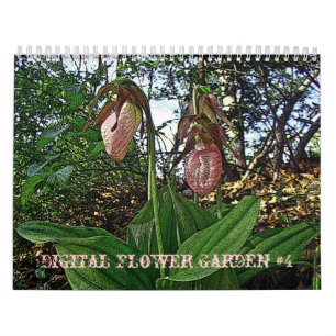 Jardín de flores digitales del calendario #4