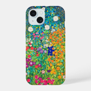 Jardín de flores, Gustav Klimt