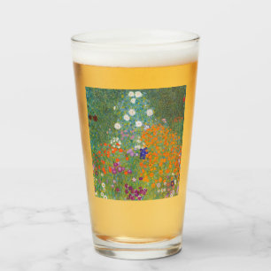 Jardín de flores (por Gustav Klimt)