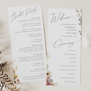 Jardín de flores silvestres coloridas   Programa d