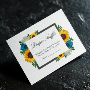 Jardín de Girasoles Rosa Margarita Invitación de B