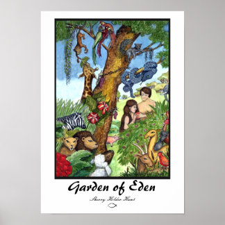 Jardín de la impresión del Edén - Personalizado