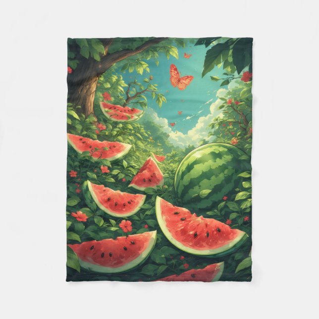 Jardín de la sandía mágica - La manta de la fantas (Anverso)