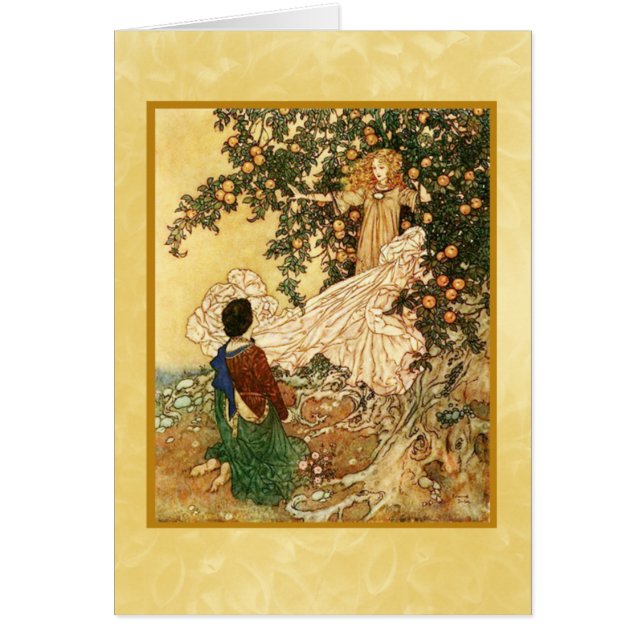 Jardín de la tarjeta del paraíso (Frente)