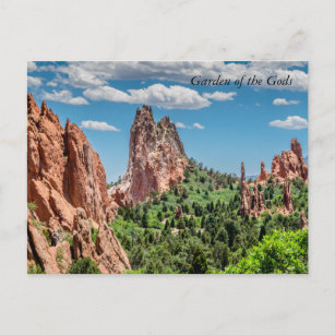 Jardín de la tarjeta postal de los dioses Colorado