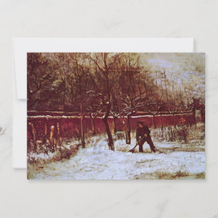 Jardín de la vicaría en Nuenen por Vincent van Gog