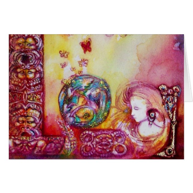 JARDÍN DE LAS SOMBRILLAS, LA CARRERA Y LAS MARIPOS (Anverso (Horizontal))