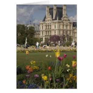 Jardín de las Tullerías, Louvre, París, Francia