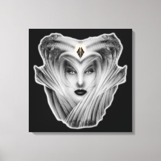 Jardín De Los Sueños Piedra Bust Arte Fractal