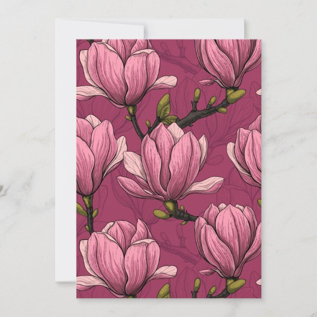 Jardín de Magnolia (Anverso)