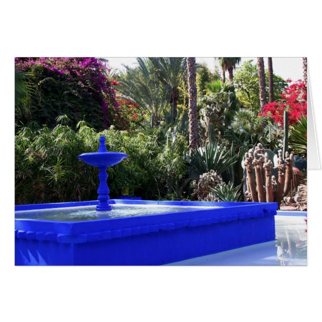 Jardín de Majorelle (Anverso (Horizontal))