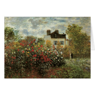 Jardín de Monet en Argenteuil por Claude Monet