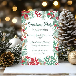 Jardín de navidades | Invitación de fiesta