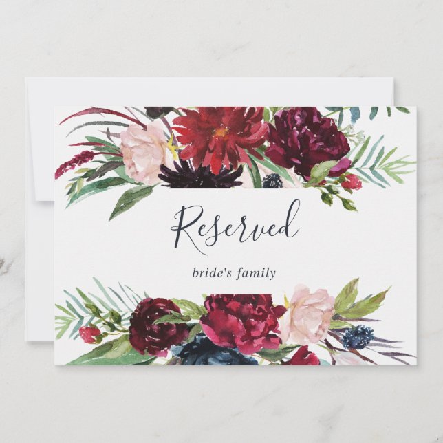 Jardín de otoño | Rótulo reservado de Borgoña (Anverso)