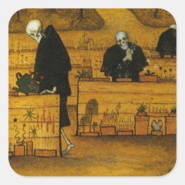 Jardín de pegatinas de la Muerte de Simberg